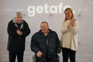 El nuevo campo de fútbol Gregorio Serrano toma forma en San Isidro