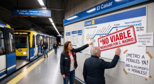 El PSOE de Getafe reclama el Metro a Perales del Río y el PP adelanta que no lo hará